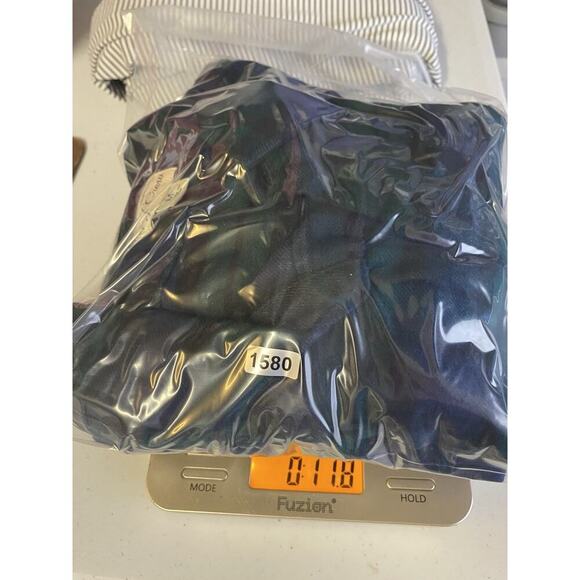 J Crew Flannel Shirt Medium Slim Mens Button Up Black Watch Plaid Academia Prep - Picture 12 of 12